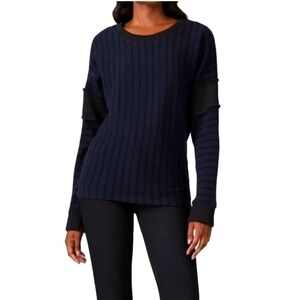 MM6 Maison Margiela navy striped sweater XS